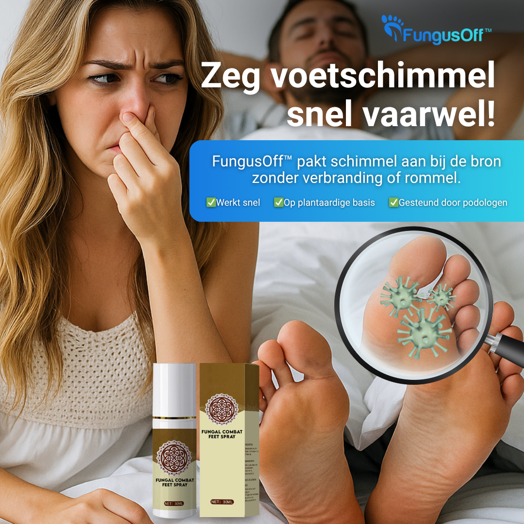 FungusOff™ Snel & Natuurlijk Voetschimmelverwijderaar