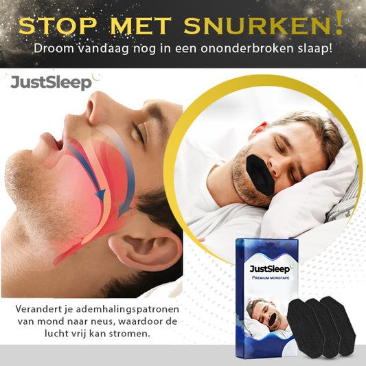 JustSleep Premium Mondtape