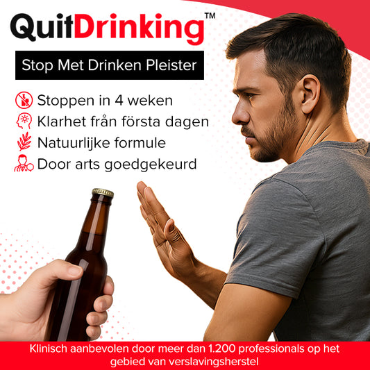 QuitDrinking™ Stop Met Drinken Pleister